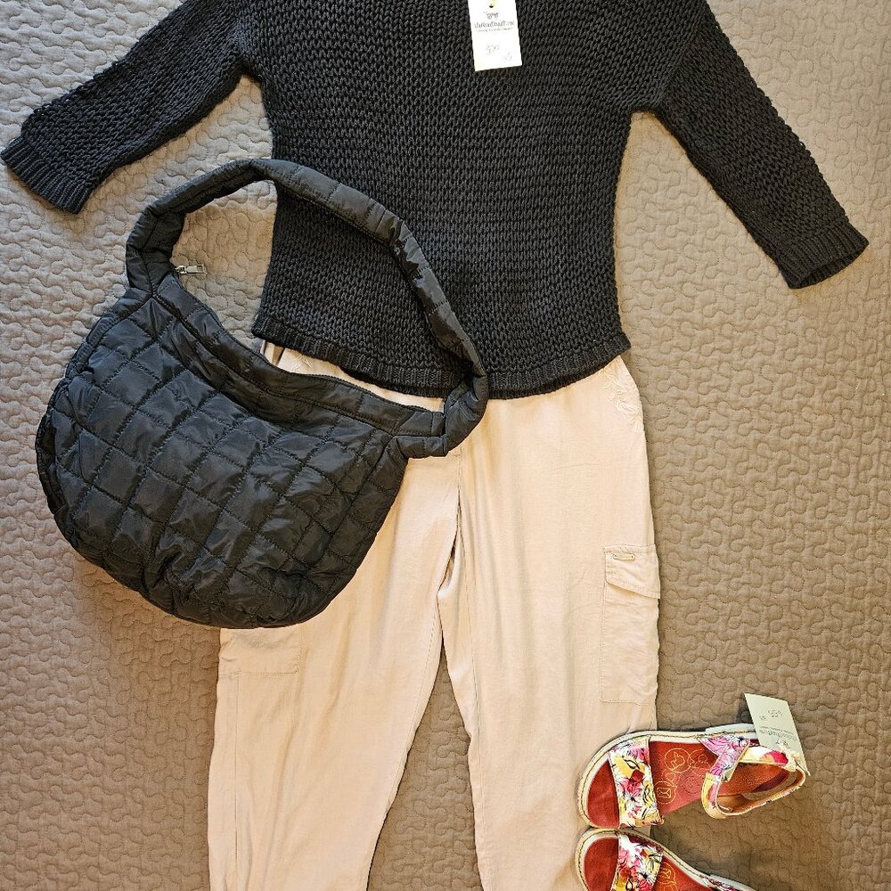 Simon Chang Button Cuff Trousers